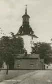 S:ta Gertruds Kyrka och Aspagården i Västervik.