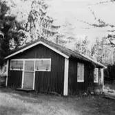 Fäbodstuga inom stadens gränser. Brorsbergs fäbodstuga, Norrlandet.

