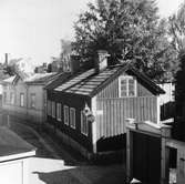Timmermansgränd, fotograferat 1953.
