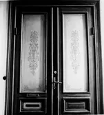 Trappuppgång mot Drottninggatan.