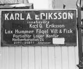 Fotodokumentation av:
Karl A Erikssons Fågel & Fiskhandel
Hantverkargatan 26
Gävle