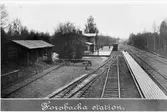 Forsbacka station omkring sekelskiftet