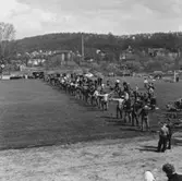 Bågskyttetävling på Vapenvallen i Huskvarna.