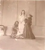 Jeanne d´Arc på bålet. 

Spex med förbundet  Brage N3 1899