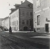 Hantverksföreningens och Sahlsteenska husen på Kvarnholmen i Kalmar.
