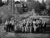 Greta Janssons bröllop med Sigvard Mattsson från Norrskedika vid Färgärde, Börstil socken, Uppland 1938