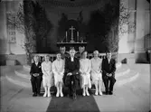 Konfirmander, Forsmark socken, Uppland 1930