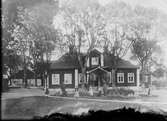 Förvaltare Lindgren med familj, Gräsö Herrgård, Uppland