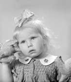 Flickan Berggren. Foto i mars 1946.
(Barbro Berggren)
