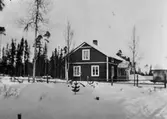 Strandins hus i Svansjöbäcken.