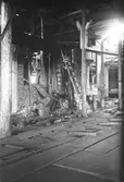 Götverket under ombyggnaden år 1948. Foto i juli 1948.