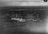 Flygfoto över Marma sågverk. Foto 1930.
