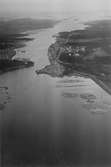 Flygfoto över Stugsund. Foto 1927.
