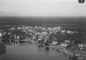 Flygfoto över Forsbacka. Foto 1935.