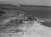 Flygfoto över Korsnäsverken, Karskär. Foto 1932.