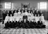 Konfirmander, Östhammar, Uppland 1943