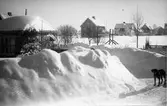 Vinterdag på Kungsbäcksvägen