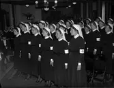 Sjuksköterskeinvigning, Uppsala 1942