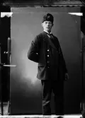 A. Nilsson. Stationskarl på Södra Station. Januari 1918





