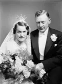 Agrell - Delin. Bröllop. Den 18 april 1936

