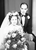 Brudparet Markström. Den 26 februari 1939



