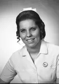 Mona Holmström, Arbetshusgatan 76 A, Gävle. Den 11 juni 1971.