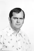 Stig Bergström, Trädgårdsvägen 15 B, Gävle. Den31 augusti 1974