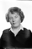 Ruth Trassbäck, Norra Slottsgatan 22 C, Gävle. Den 30 april 1974