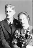 Brudparet Göthe. (CLP 005941:1 Brudparet Nordström ?)
