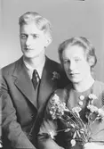 Brudparet Nordström. (CLP 005939:3 Brudparet Göthe ?)
