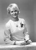 Lena Karlström, Soldatvägen 8 D, Gävle. Den 13 maj 1967