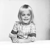 Flickan Ulrika Heribert. Den 17 oktober 1968