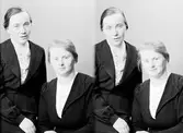 Astrid Johansson. Två damer.
