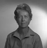 Inga-Lisa Eriksson, postanställd.