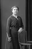 Anna Westerlund. Plåten togs 14 mars 1914
