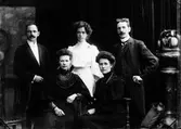 Lindbloms syskon. Den 5 november 1906