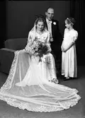 Brudparet Håxell med tärna