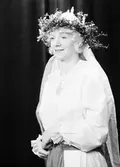 Fröken Sylvia Ovén som Lucia