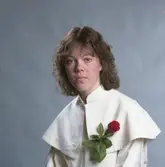 Ulrika Jonsson. Den 10 maj 1984.
