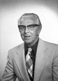 Gatudirektör Sven-Ivar Antoni, Vågskrivargatan 3 b, Gävle. 1984