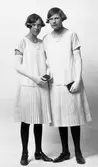 Systrarna Gurli och Lilly Stjernstedt
