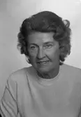 Fru Bertha Englund. Den 24 juli 1973