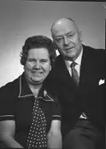 Stina och Martin Andersson, Lämmelvägen 1, Gävle. Januari 1973
