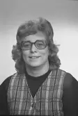 Gerd Gustavsson, Backrundan 14, Gävle. Den 22 mars 1973.