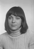 Inga-Lill Svahn, Fjärde Tvärgatan 23, Gävle. Den 6 april 1973.