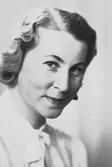 Signe Johnsson. Efternamnet kan även vara Jonsson eller Jansson
