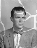 Göran Bergström på Siporex. September 1951


