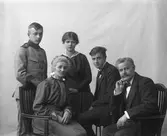 Hovfotograf Carl Larsson med familj