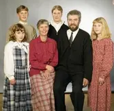 Familjen Westrlin. December 1995