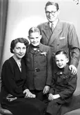 Familjen Thörnqvist. 16 oktober 1944.